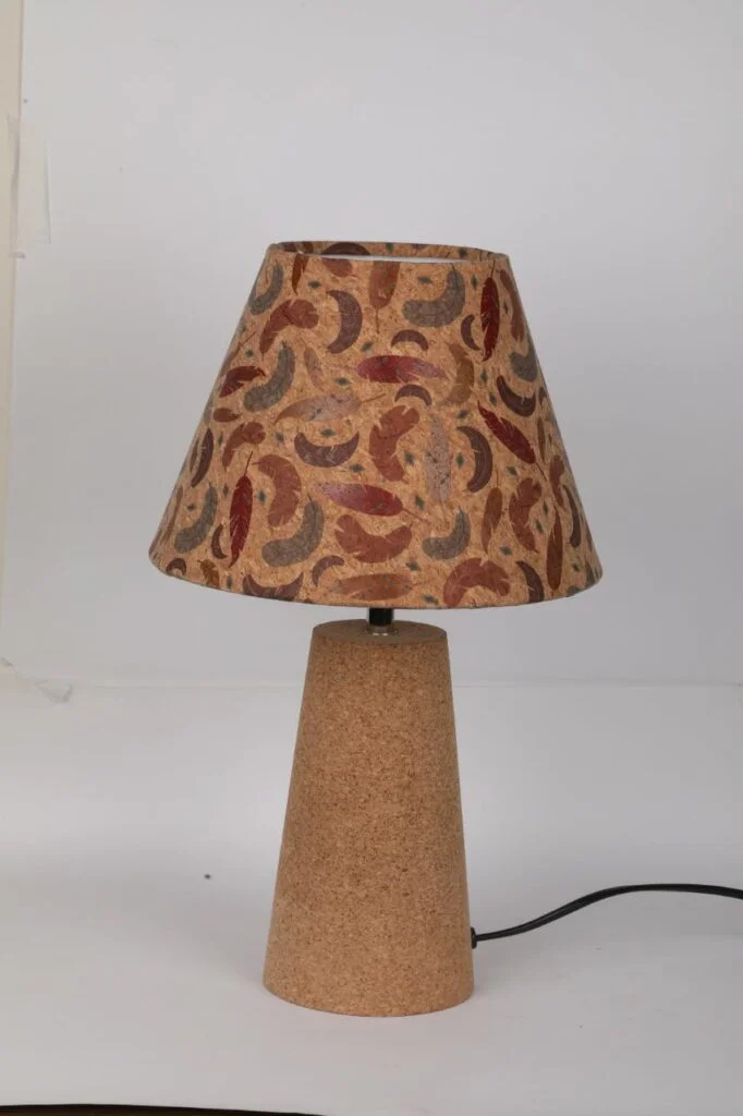 Cork Decorative Table Lamp
